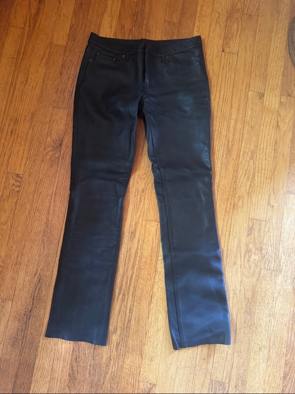 First classics, leather motor, motorcycle jeans